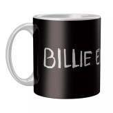 ماگ سرامیکی دسته و داخل سفید BILLIE EILISH FH-2032
