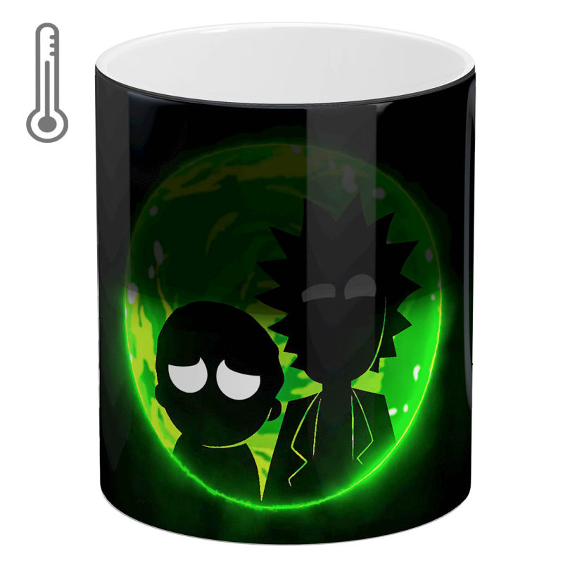 ماگ حرارتی آبنبات رنگی  Rick and Morty کد ARM0705