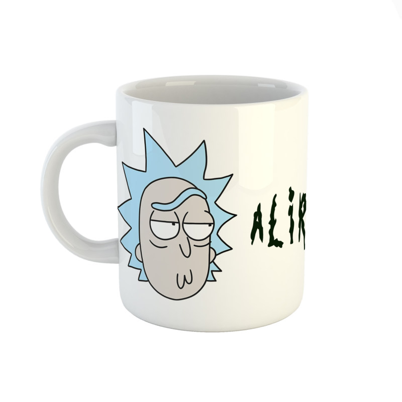 ماگ اسم علیرضا  rick and morty کد 845