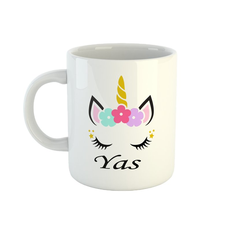 ماگ اسم یاس  unicorn کد 161