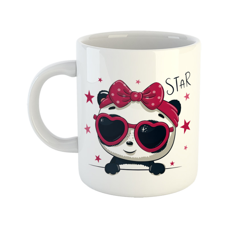 ماگ پاندا عینک ساده  STAR
