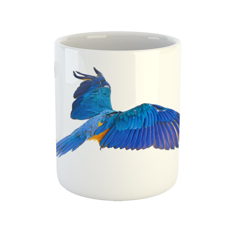 ماگ طوطی  ماکائو آبی طلایی macaw کد 02