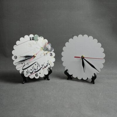 چاپ عکس دلخواه روی ساعت MDF دایره کد 5