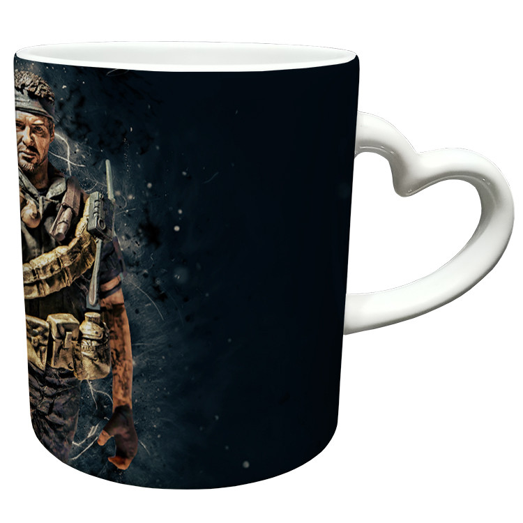 ماگ دسته ساده  بازی کال آف دیوتی call of duty کد 16