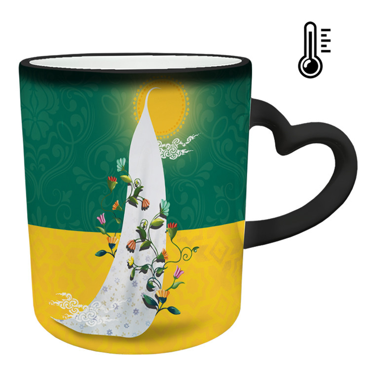 ماگ حرارتی  دسته ساده  روز مادر کد 47
