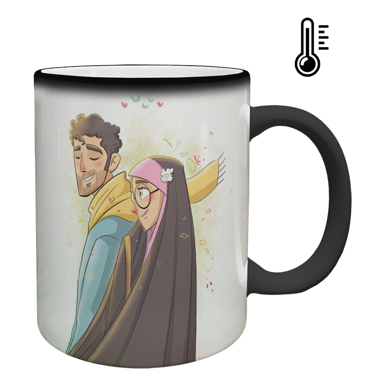 ماگ حرارتی  عاشقانه کد 312