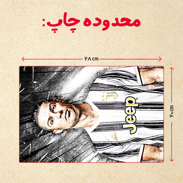 پازل چیتوکالا 35 تکه مدل رونالدو کد 464