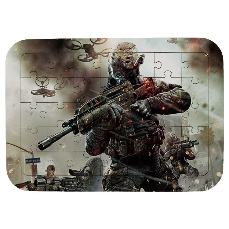 پازل چیتوکالا 35 تکه مدل بازی کال آف دیوتی call of duty کد 99