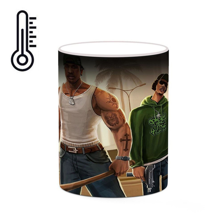ماگ حرارتی بازی Grand Theft Autoː San Andreas GTA کد mgh28828