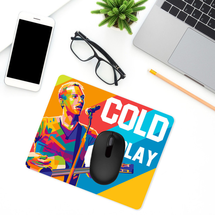 پد موس - پد ماوس طرح COLD PLAY مدل MP1708