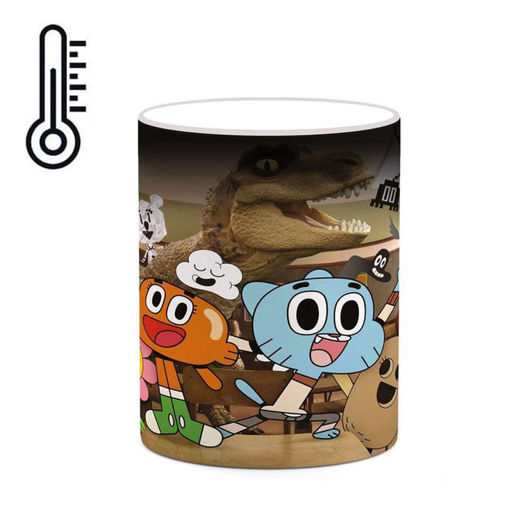 ماگ حرارتی کارتون The Amazing World Of Gumball کد mgh23382
