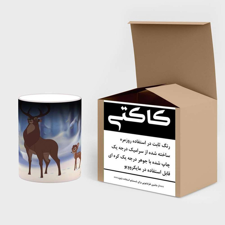 ماگ حرارتی کارتون Bambi کد mgh22224