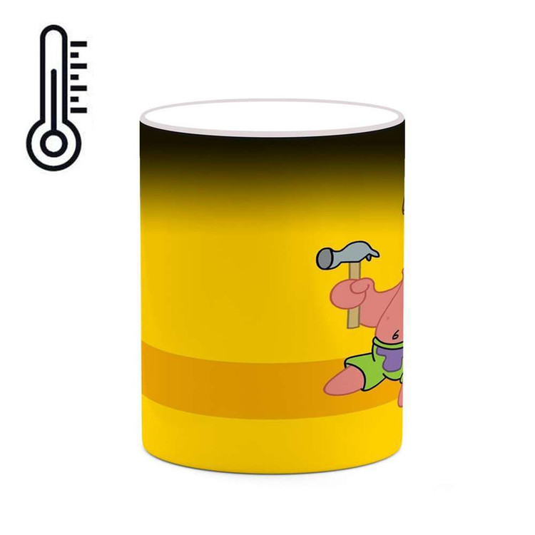 ماگ حرارتی کارتون باب اسفنجی کد mgh23496