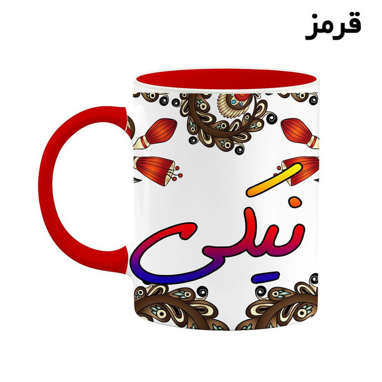 ماگ اسم نیکی سنتی گل و بته کد mgh48169