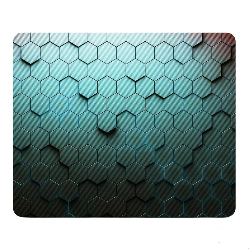 پد موس - پد ماوس  طرح 3D Hexagons مدل W11