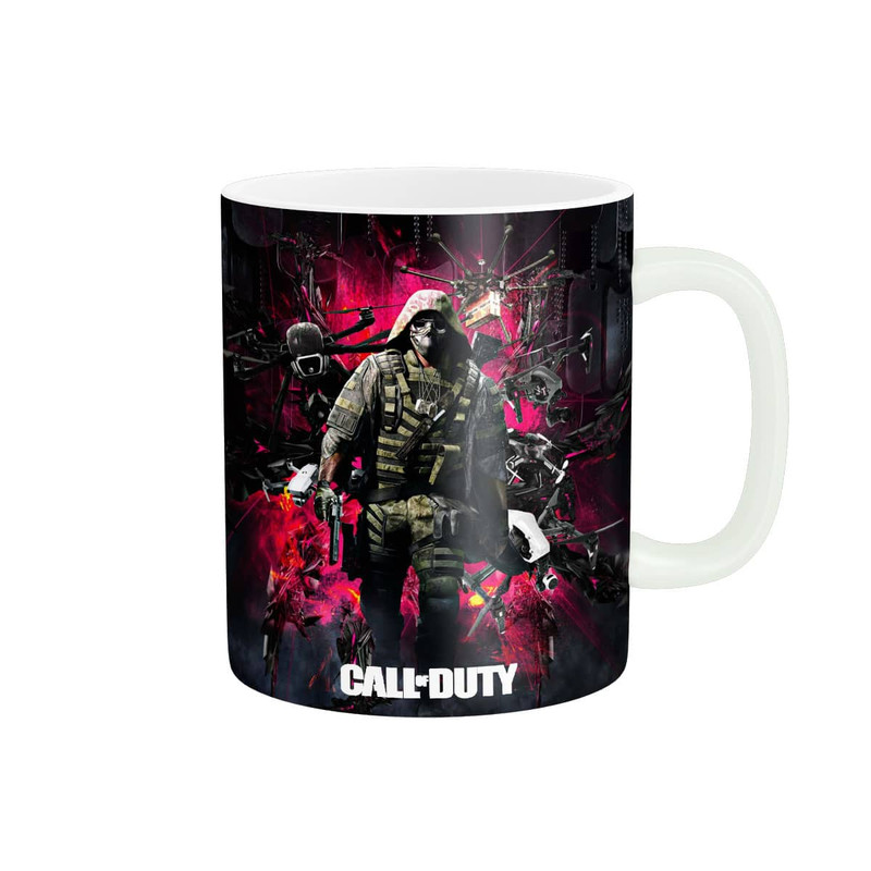 ماگ ( جعبه کادویی رایگان)   کالاف دیوتی Call Of Duty کد wall-23