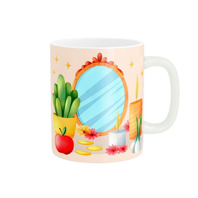 ماگ ( جعبه کادویی رایگان)   نوروز  هفت سین کد 123T