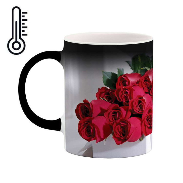 ماگ حرارتی گل رز کد mgh10108