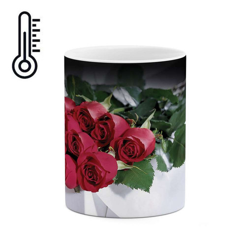 ماگ حرارتی گل رز کد mgh10108