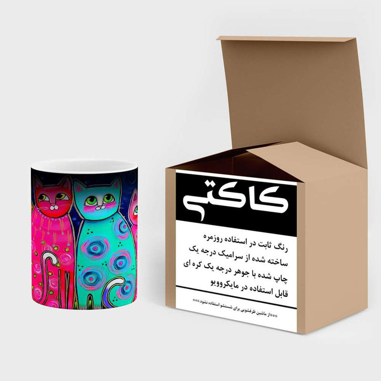 ماگ حرارتی نقاشی کد mgh13904