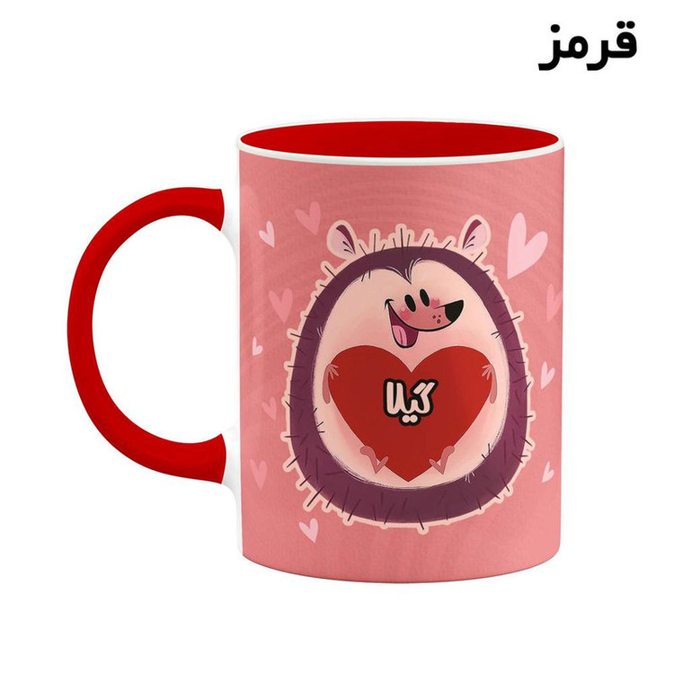 ماگ اسم گیلا قلب کد mgn18741