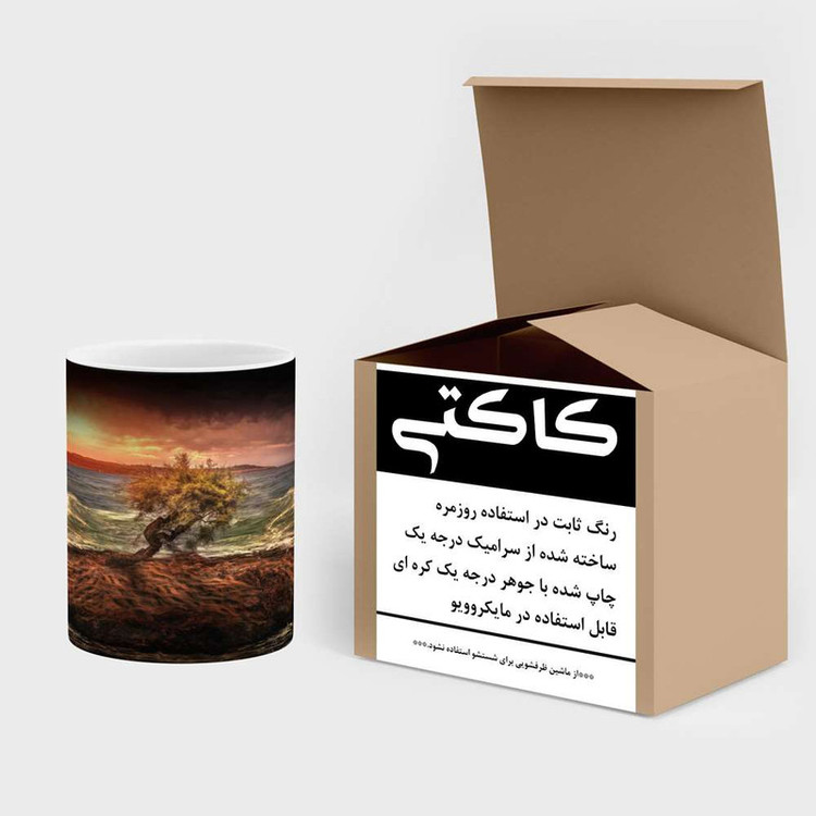 ماگ حرارتی نقاشی کد mgh13799