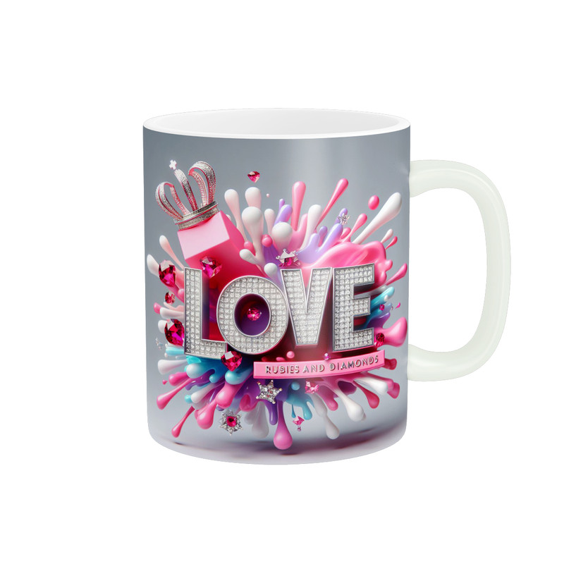 ماگ ( جعبه کادویی رایگان)     عشق  هدیه عاشقانه کد 1085