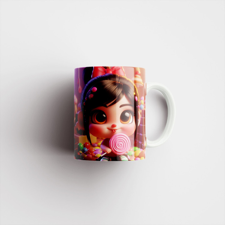 ماگ دخترانه فانتزی کد 696