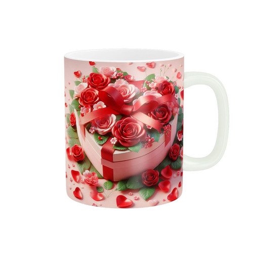 ماگ باکس گل رز هدیه کد 1174