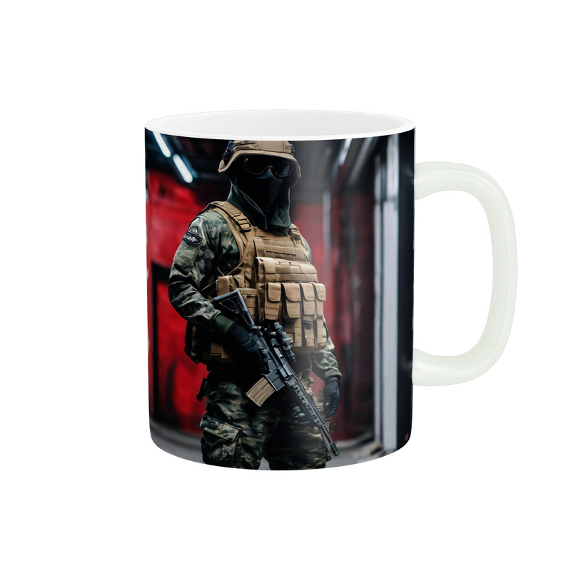 ماگ ( جعبه کادویی رایگان)     call of duty  کد 1307