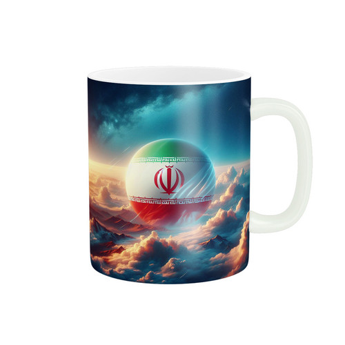ماگ پرچم ایران کد 1896
