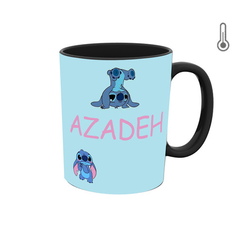 ماگ حرارتی اسم آزاده استیچ
