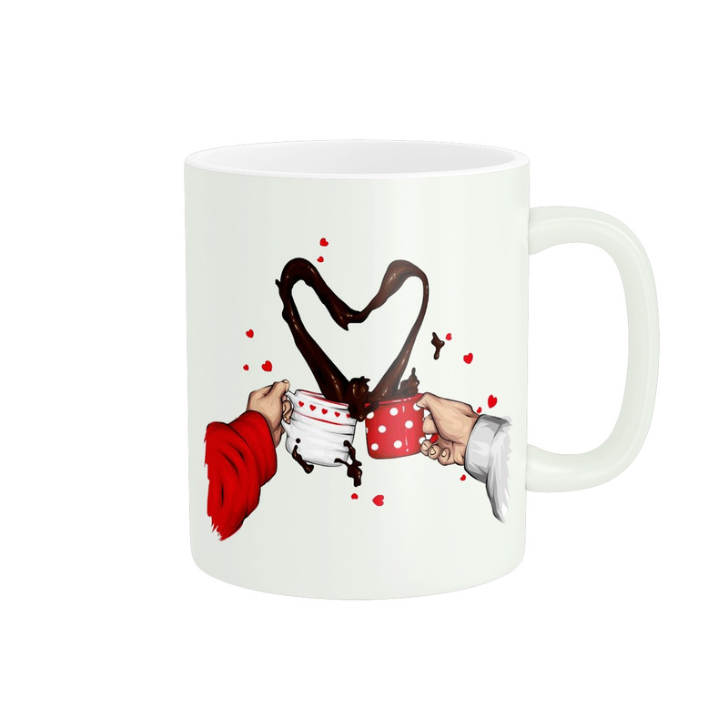 ماگ ( جعبه کادویی رایگان)   فانتزی عاشقانه کد 595