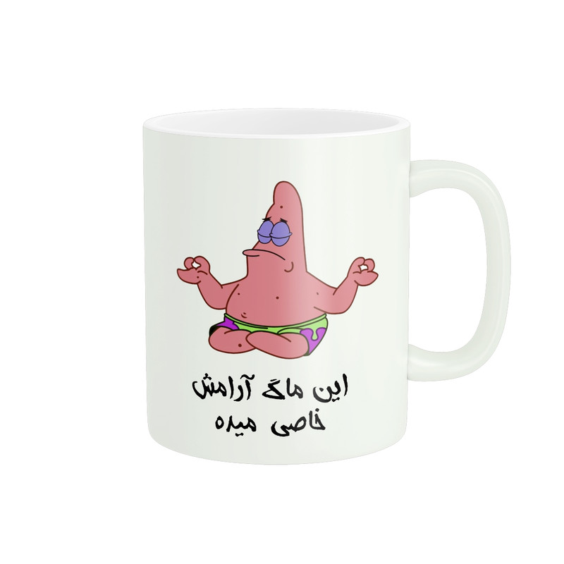 ماگ ( جعبه کادویی رایگان)   فانتزی باب اسفنجی کد 1206