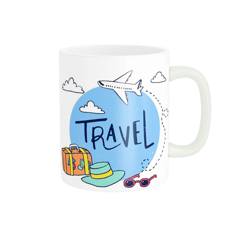ماگ ( جعبه کادویی رایگان)مسافرت و ماجراجویی travel کد 00058
