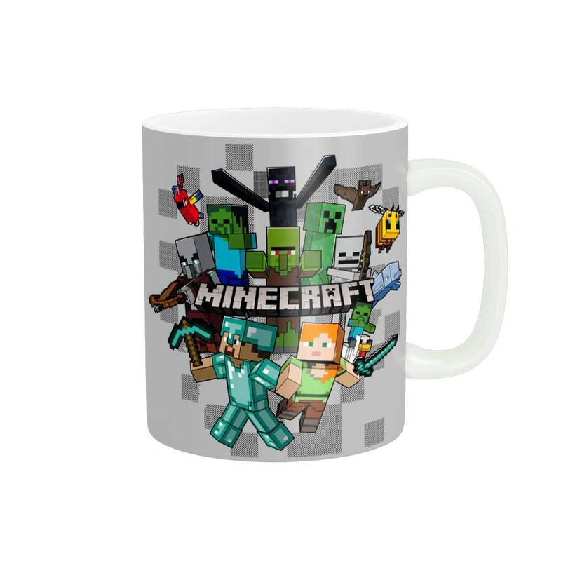 ماگ ( جعبه کادویی رایگان)   ماینکرفت Minecraft کد wall-32