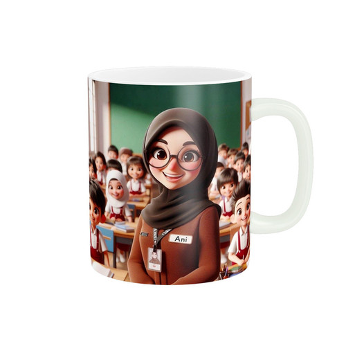 ماگ روز معلم زیبا teacher کد 285
