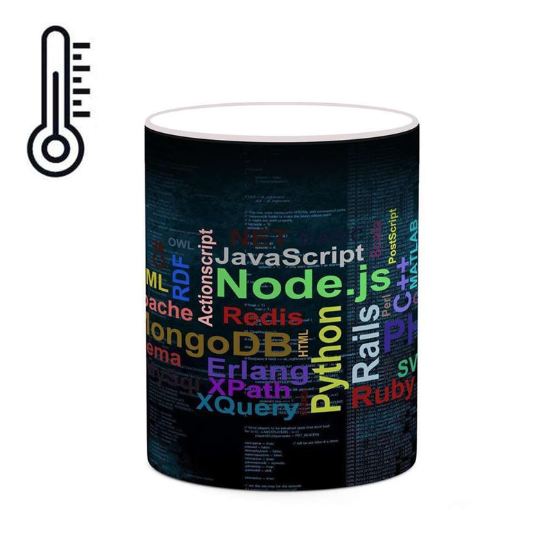 ماگ ( جعبه کادویی رایگان)  حرارتی   برنامه نویسی کد mgh24636