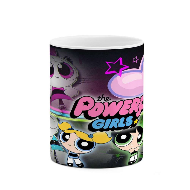 ماگ ( جعبه کادویی رایگان)    کارتون The Powerpuff Girls کد mgh23460