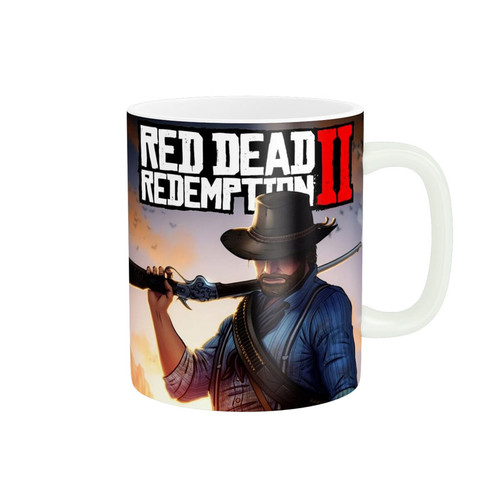 ماگ بازی Red Dead Redemption کد 04