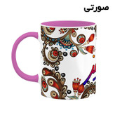 ماگ ( جعبه کادویی رایگان) اسم فرنگیز سنتی گل و بته کد mgh46389