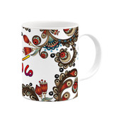 ماگ ( جعبه کادویی رایگان) اسم ماکان سنتی گل و بته کد mgh46970