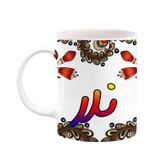 ماگ ( جعبه کادویی رایگان) اسم نلا سنتی گل و بته کد mgh48064