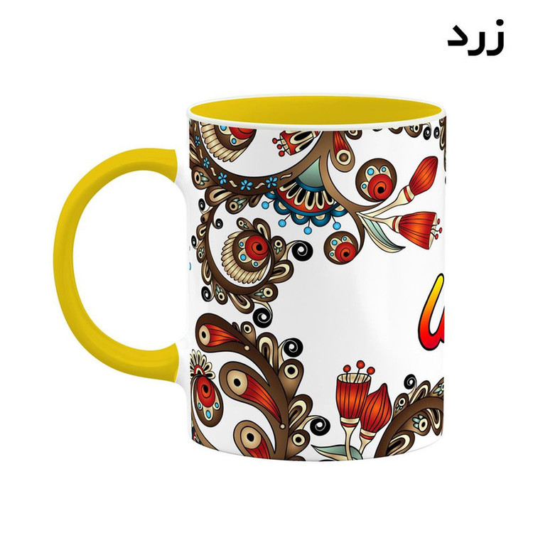 ماگ ( جعبه کادویی رایگان) اسم سوما سنتی گل و بته کد mgh45693