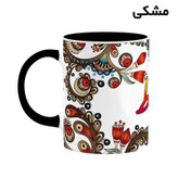 ماگ ( جعبه کادویی رایگان) اسم سقراط سنتی گل و بته کد mgh45618