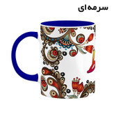 ماگ ( جعبه کادویی رایگان) اسم سقراط سنتی گل و بته کد mgh45618