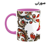 ماگ ( جعبه کادویی رایگان) اسم سقراط سنتی گل و بته کد mgh45618