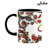 ماگ ( جعبه کادویی رایگان) اسم پریاس سنتی گل و بته کد mgh44414