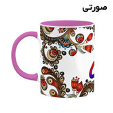 ماگ ( جعبه کادویی رایگان) اسم شانا سنتی گل و بته کد mgh45776