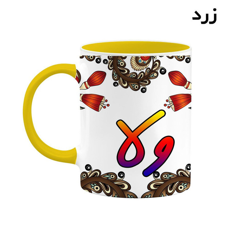 ماگ ( جعبه کادویی رایگان) اسم ولا سنتی گل و بته کد mgh48408